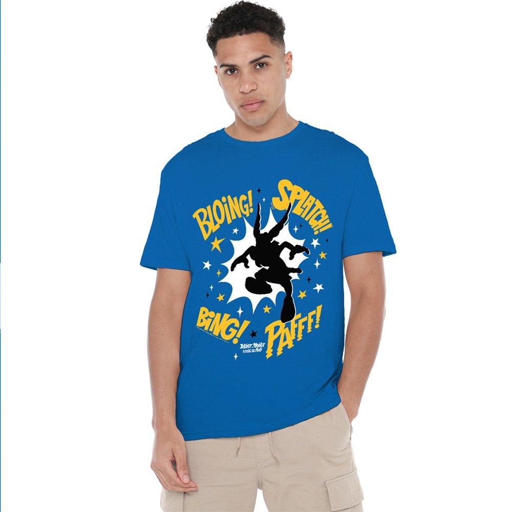 Blue - Other - Asterix & Obelix - Asterix Fight Silhouette T-Shir - 1