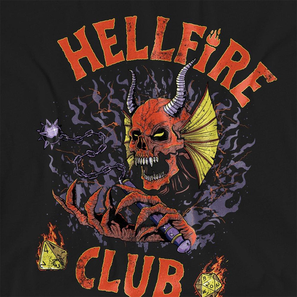 Black - Stranger Things - Stranger Things Hellfire Club Classic Metal Ladies - 2