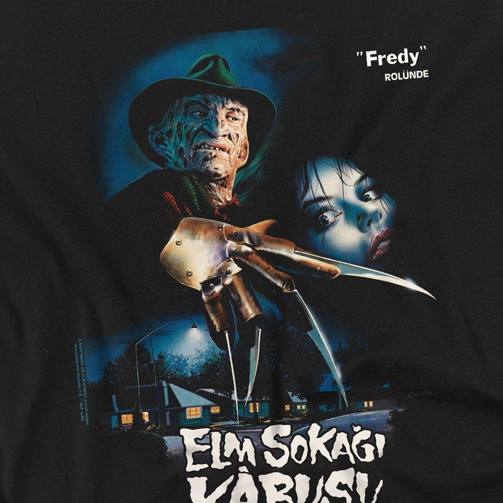 Black - Warner Brothers - A Nightmare On Elm Street Vintage Airbrush Poster - 2