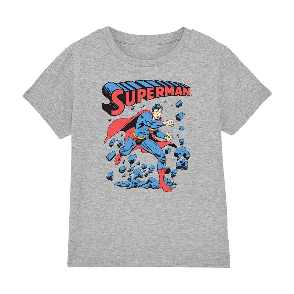 Grey - DC Comics - DC Comics Wall Break T-Shirt Grey - 1
