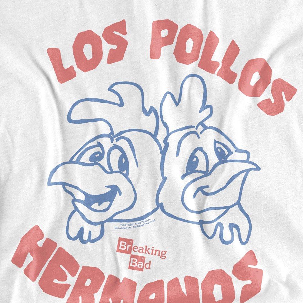 White - Breaking Bad - Breaking Bad The Los Pollos T Shirt White - 2