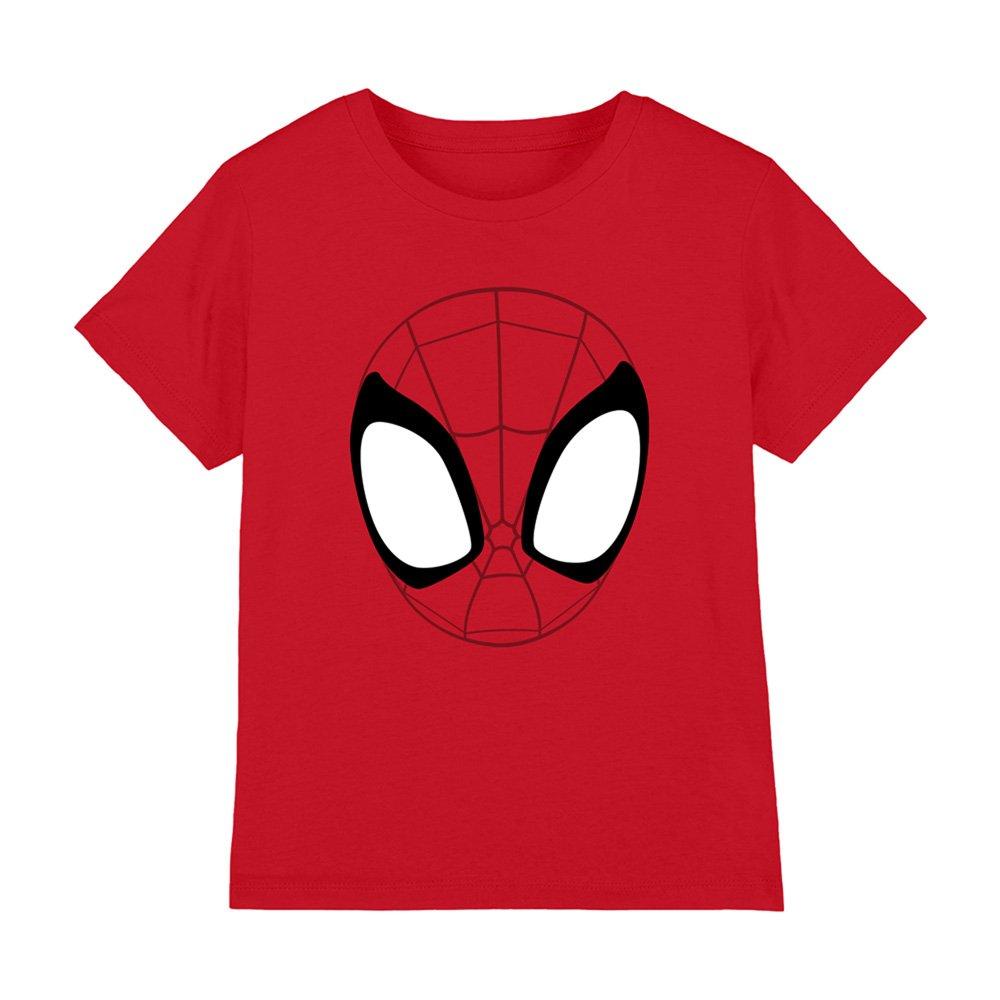 Red - Marvel - Spidey And His Amazing Friends Spidey Face Kids T- - 1