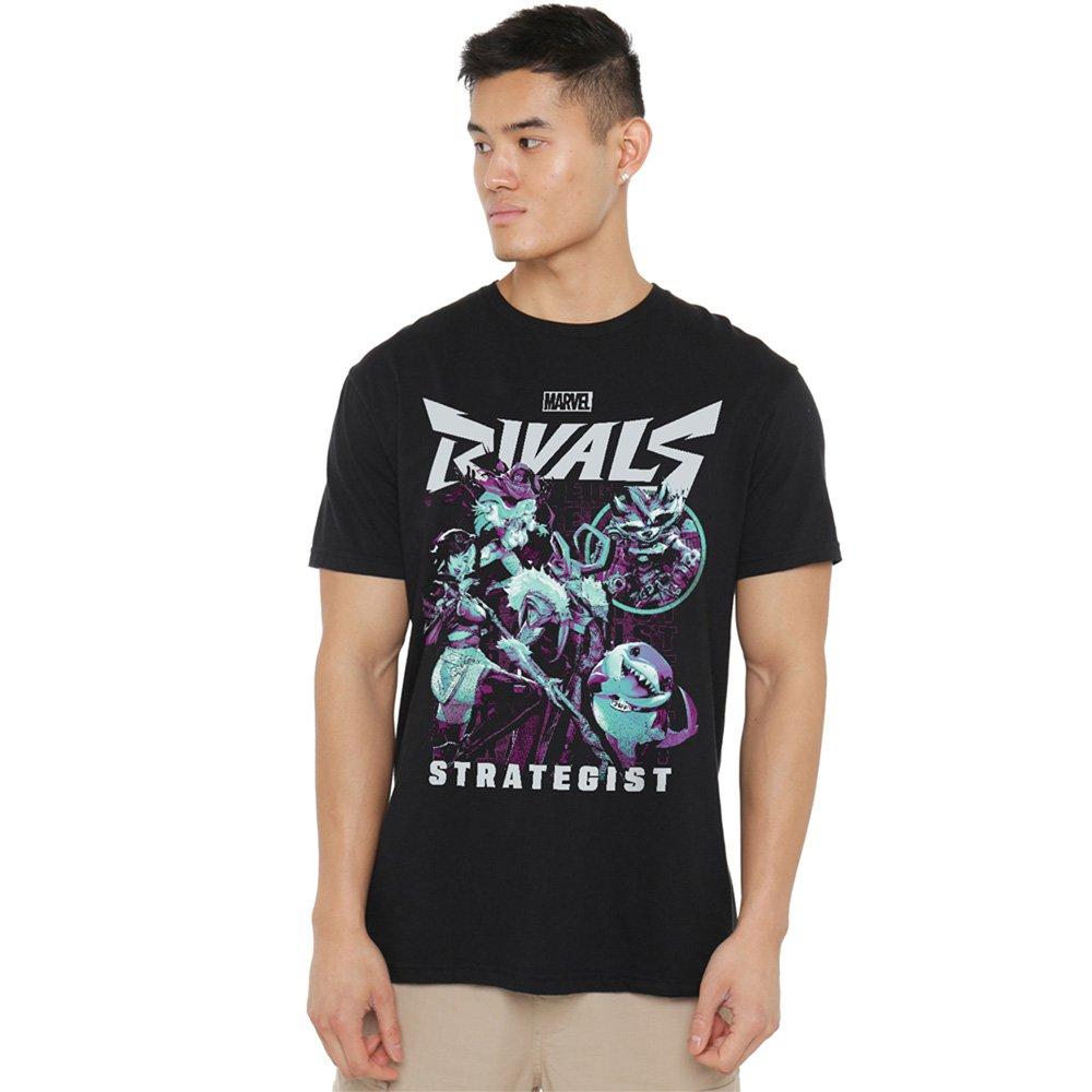 Black - Marvel - Rivals Strategist Trend T-Shirt Black - 1