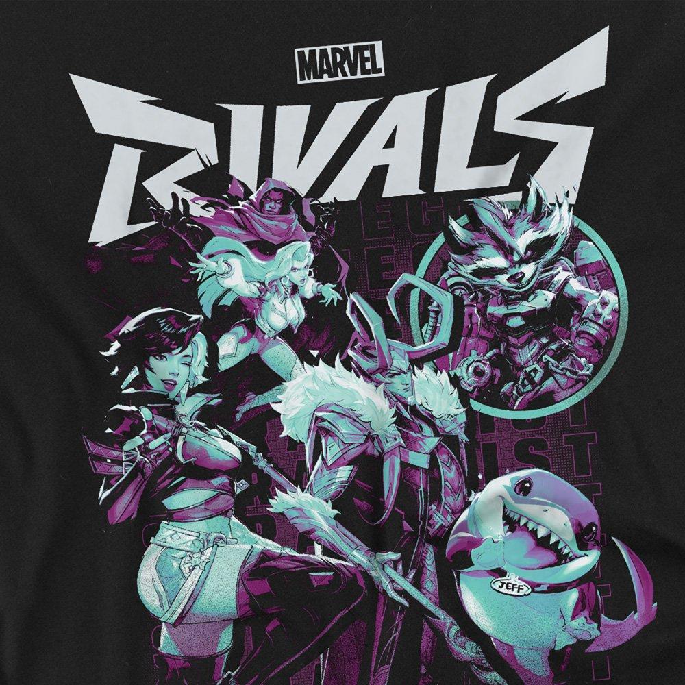 Black - Marvel - Rivals Strategist Trend T-Shirt Black - 2