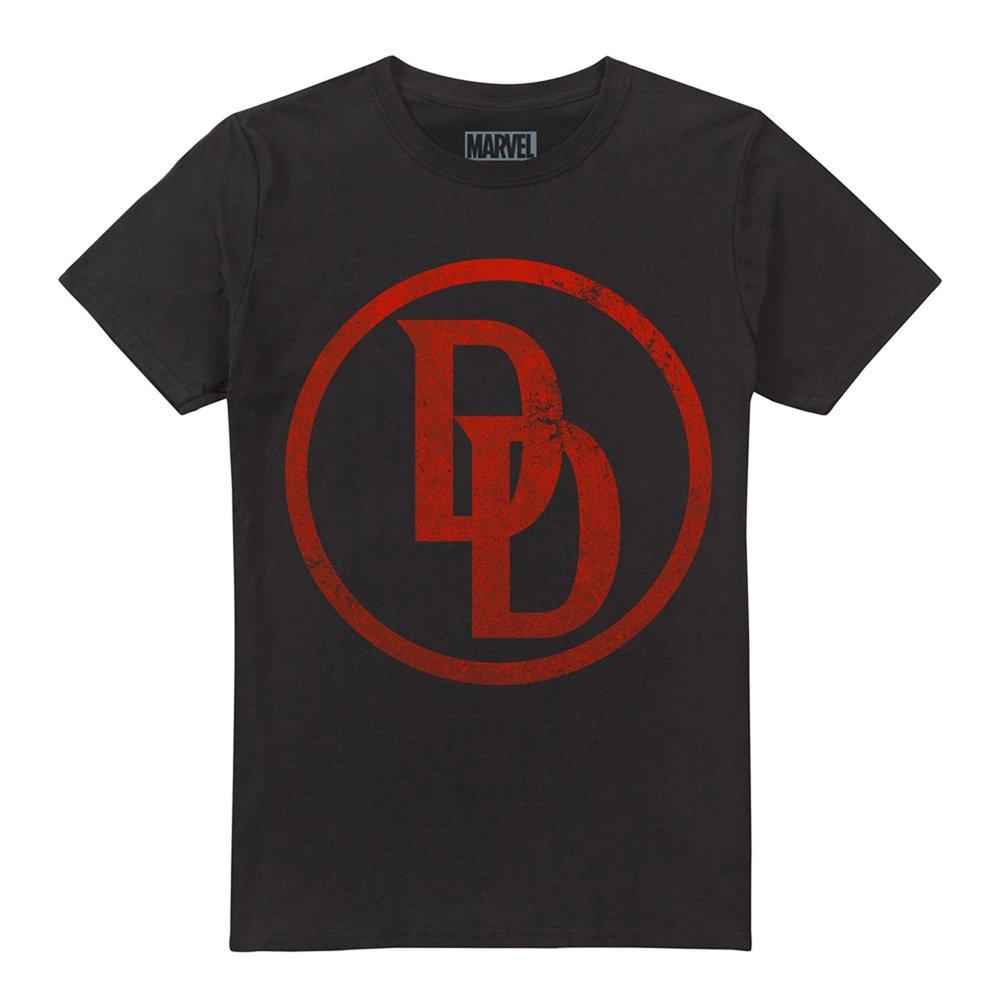 Black - Marvel - Daredevil Born Again Symbol T-Shirt  Black - 4
