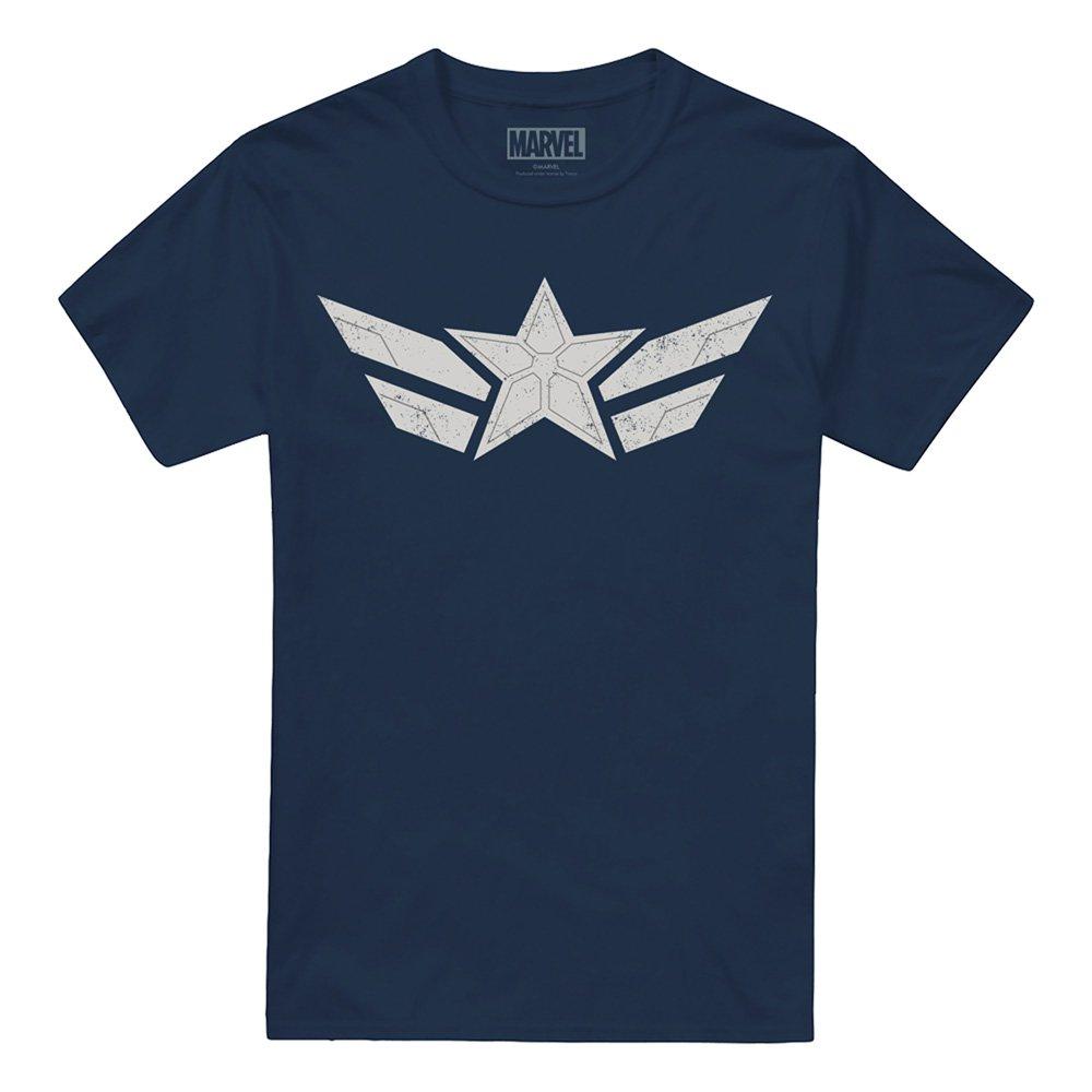 Navy - Marvel - Captain America Brave New World Star T-Shirt Navy - 4