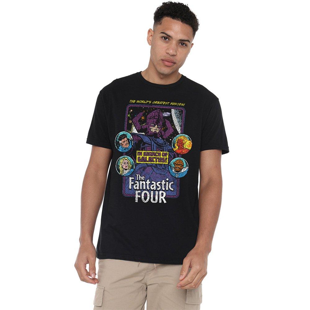 Black - Marvel - Fantastic Four In Search Of Galactus T-Shirt Blac - 1