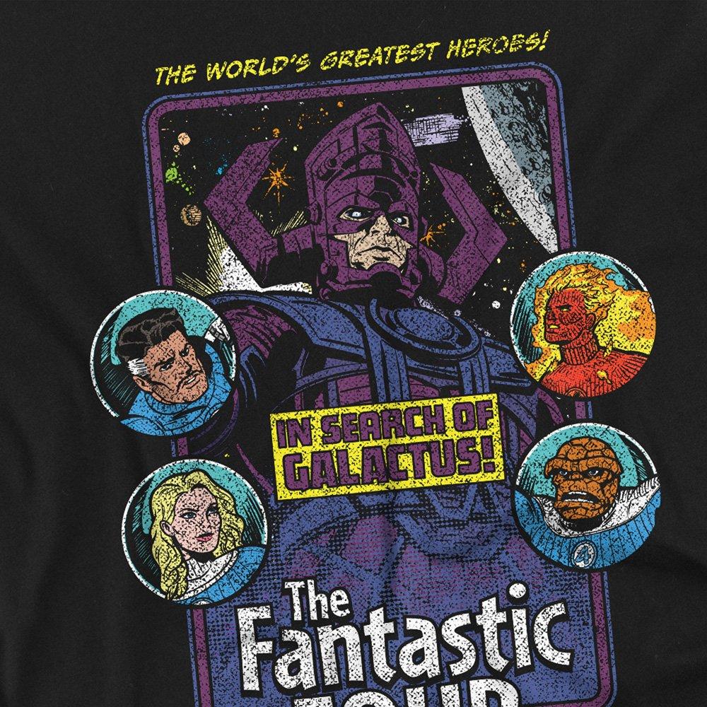 Black - Marvel - Fantastic Four In Search Of Galactus T-Shirt Blac - 2