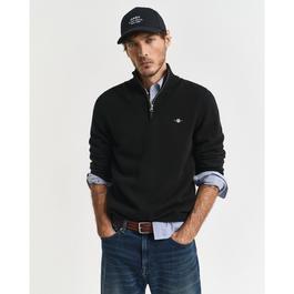 Gant EXTRAFINE LAMBSWOOL ROLLNECK BLACK