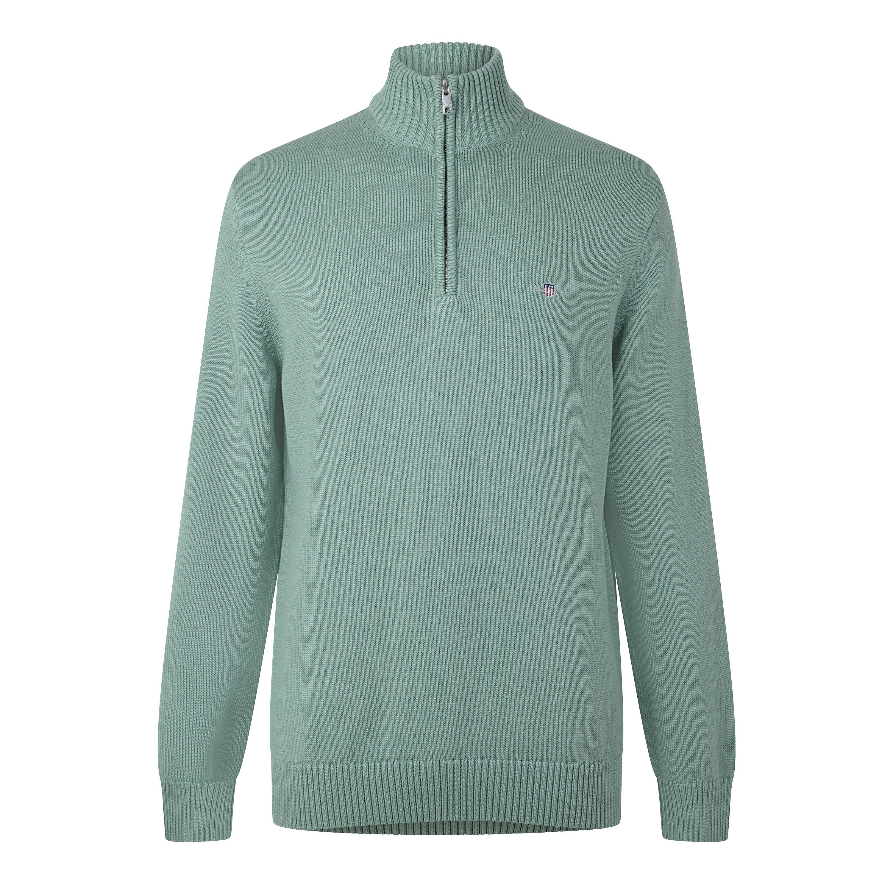 Casual Cotton Half-Zip