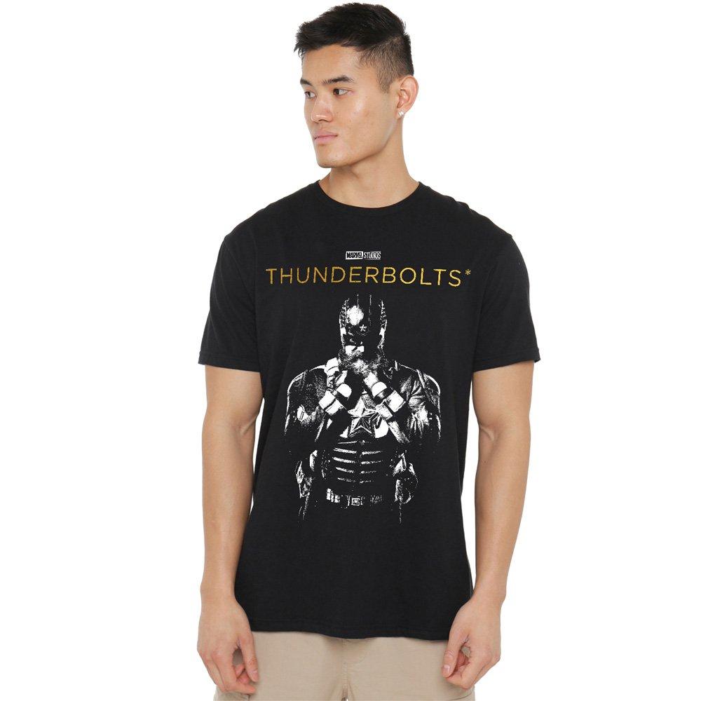 Black - Marvel - Thunderbolts Red Guardian Highlight T-Shirt Black - 1