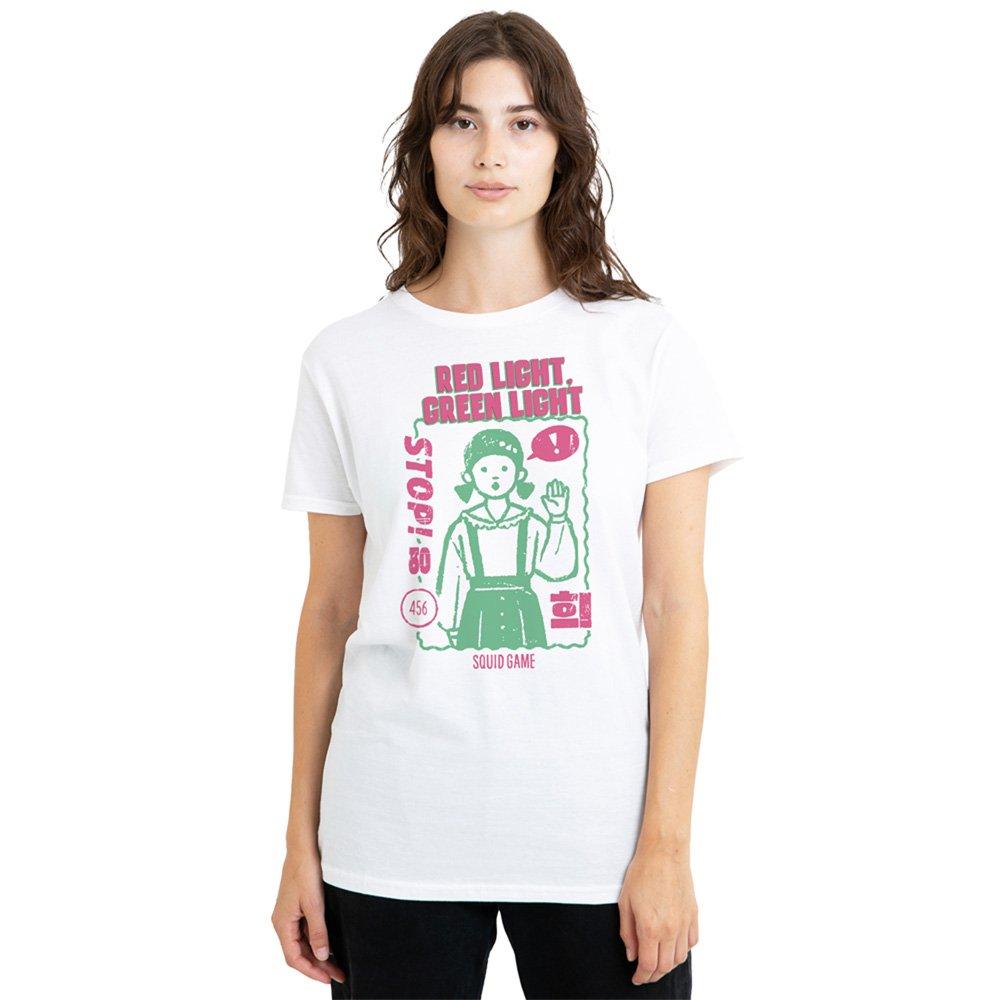 White - Squid Game - Squid Game Season 3 Red Light Green Light T-Shirt - 1