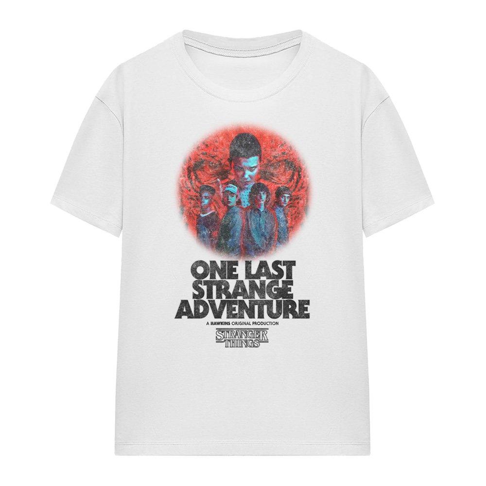 White - Stranger Things - Stranger Things One Last Adventure Poster T-Shirt - 4