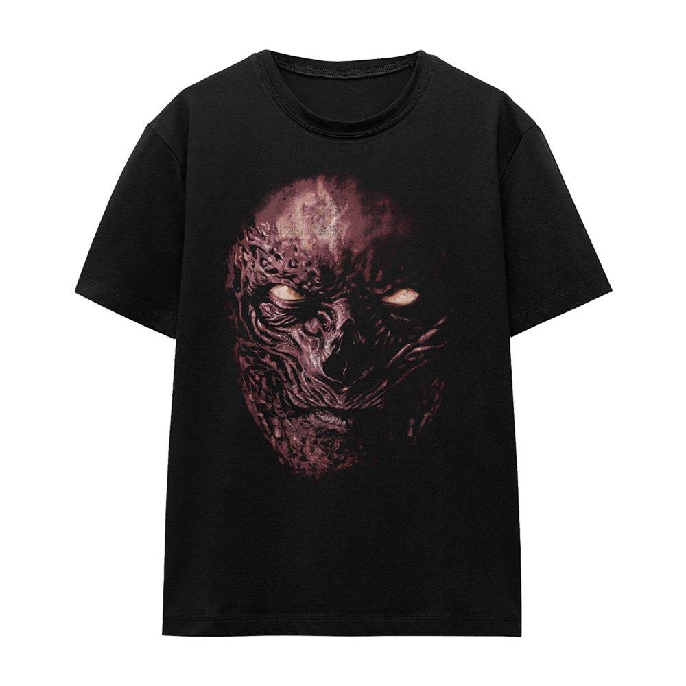 Black - Stranger Things - Stranger Things Vecna Oversized Face T-Shirt Blac - 4