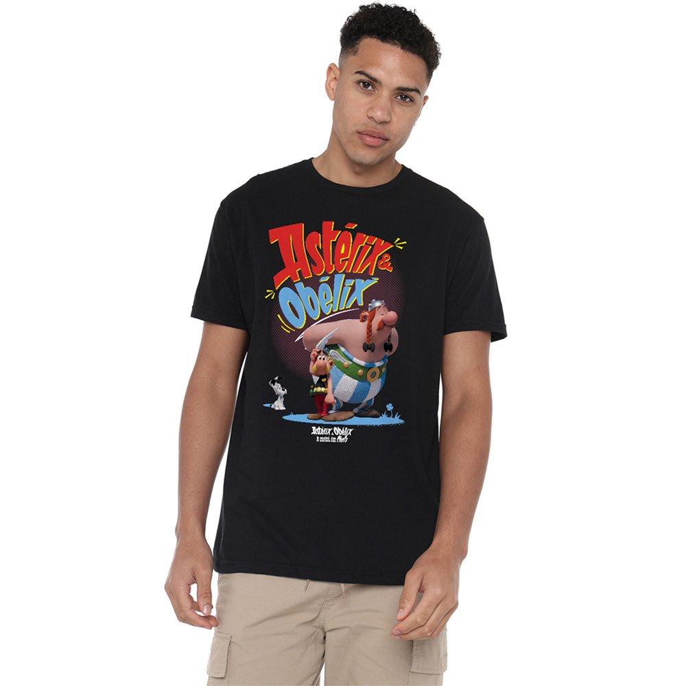 Black - Other - Asterix & Obelix - Idefix Together T-Shirt Black - 1