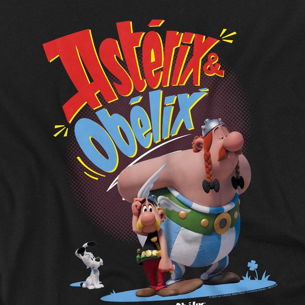 Black - Other - Asterix & Obelix - Idefix Together T-Shirt Black - 2