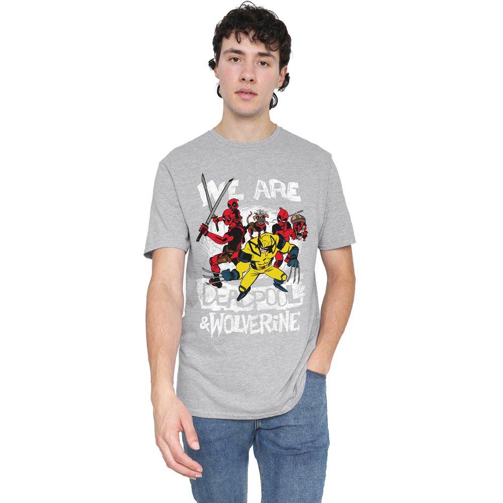 Marvel SKETCHBOOK WE ARE DEADPOOL AND WOLVERINE T-Shirt