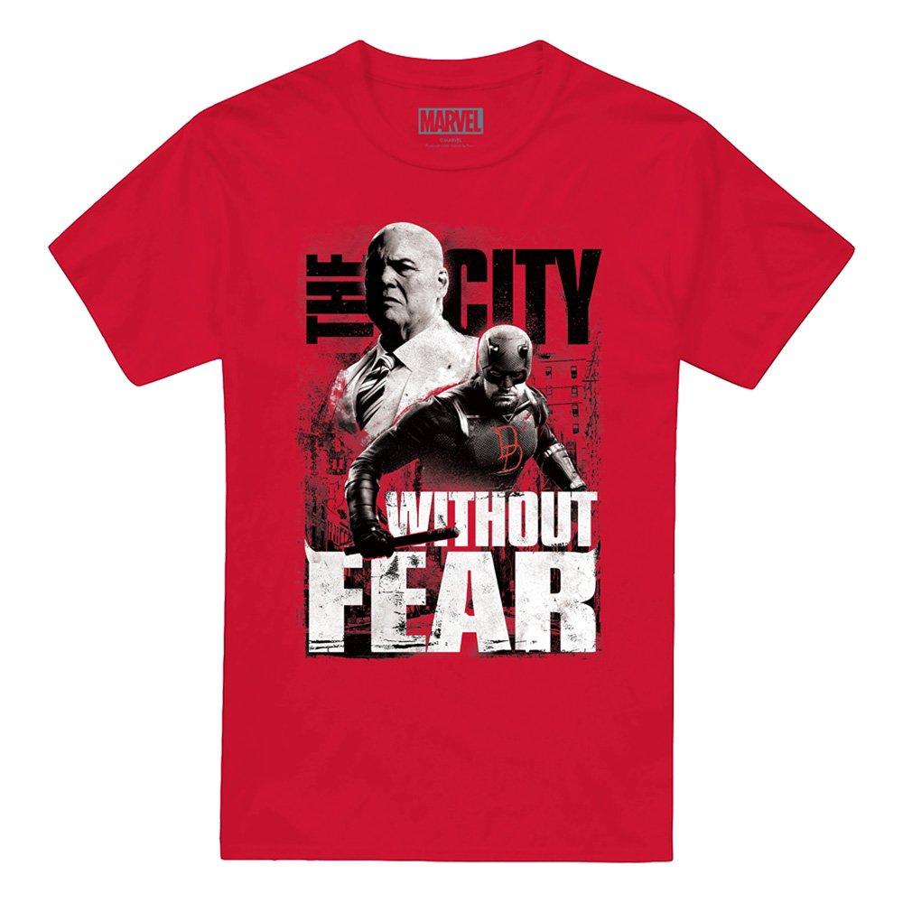 Red - Marvel - Daredevil Murdock Kingpin City Without Fear T Shir - 4