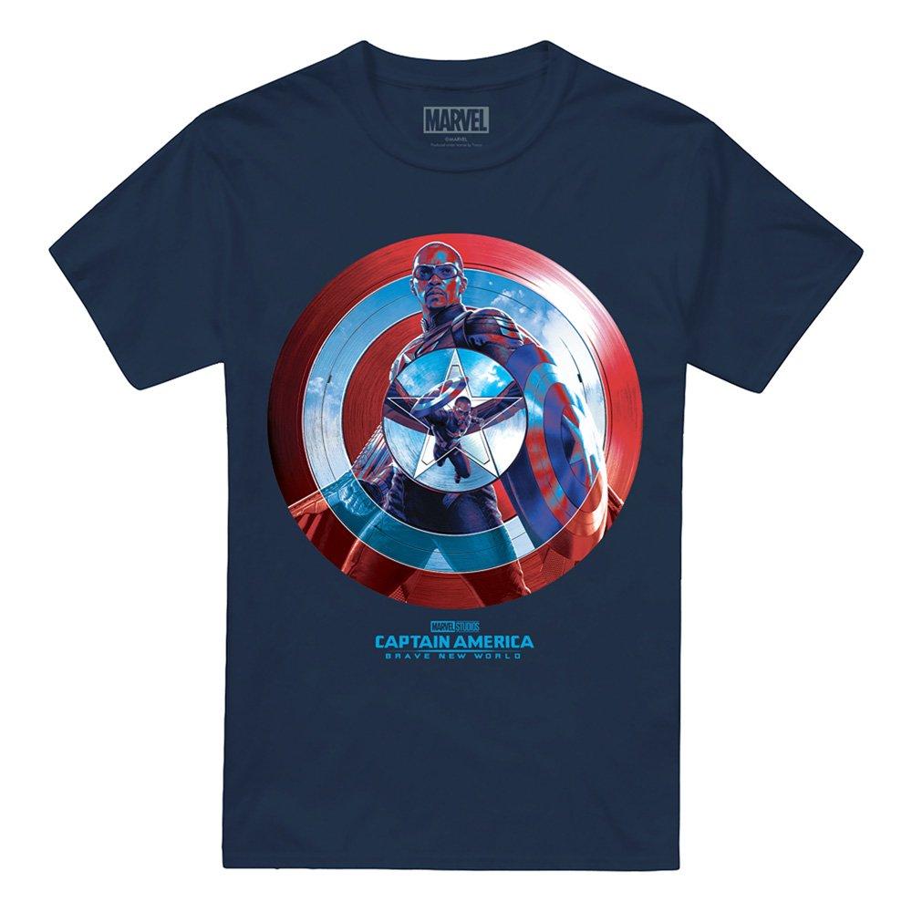 Navy - Marvel - Captain America Brave New World Sam Wilson Red T-S - 4