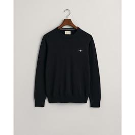 Gant Classic Cotton Crew Neck Sweater