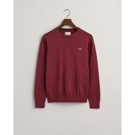 Gant Classic Cotton Crew Neck Sweater