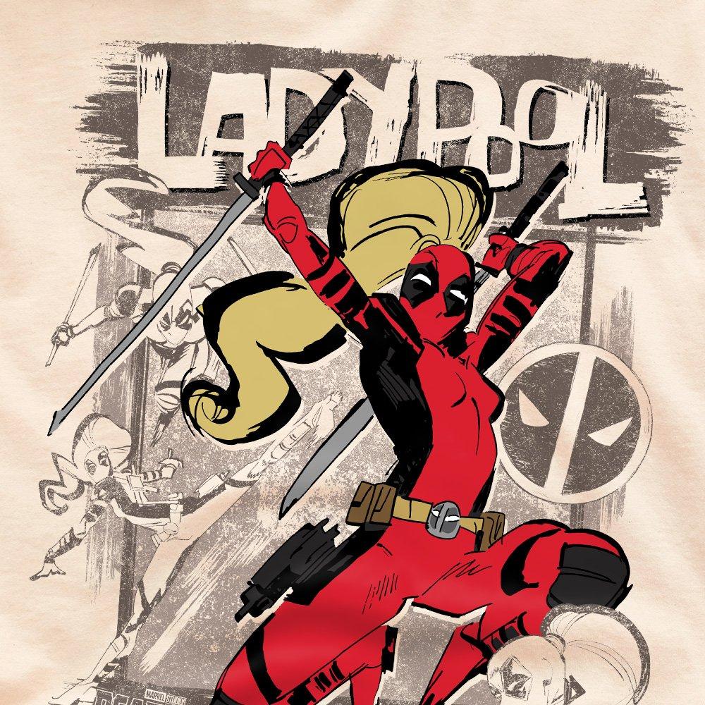 Natural - Marvel - DEADPOOL & WOLVERINE SKETCHBOOK LADYPOOL ATTACKS T - 2