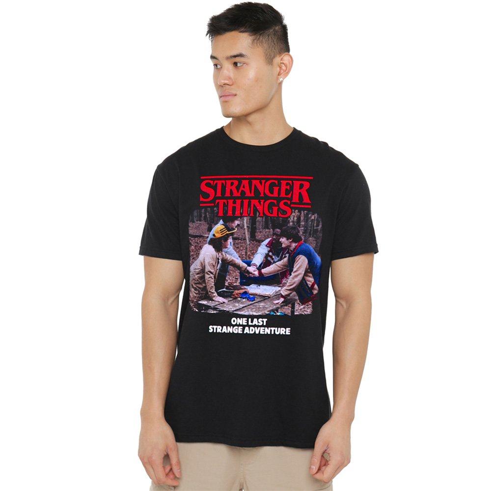 Black - Stranger Things - Stranger Things One Last Strange Adventure T-Shirt - 1