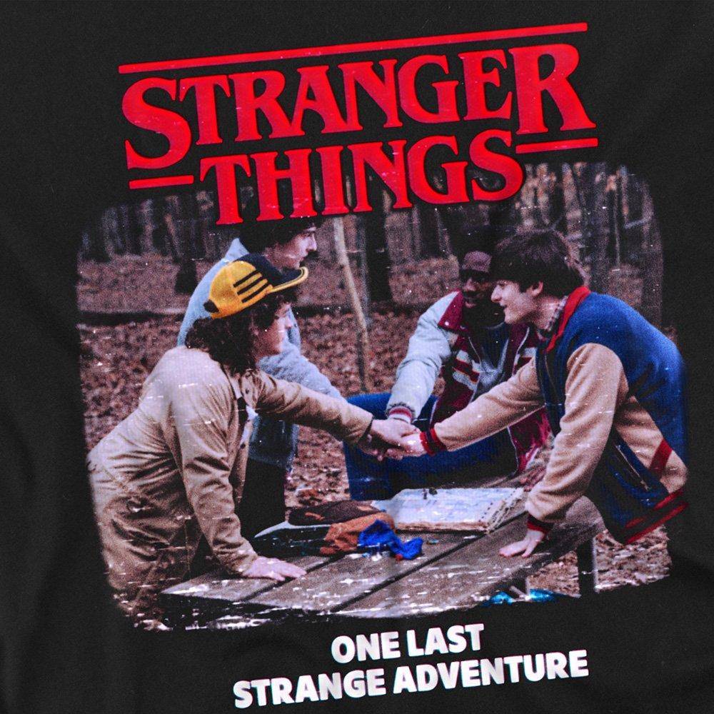 Black - Stranger Things - Stranger Things One Last Strange Adventure T-Shirt - 2