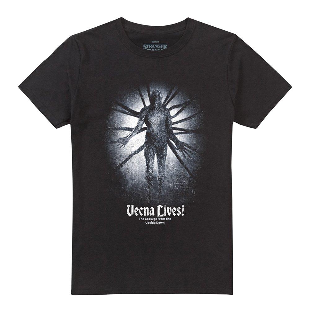 Black - Stranger Things - Stranger Things Vecna Lives Poster T-Shirt Black - 4