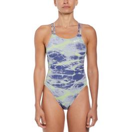 Nike 's Smoke Spiderback One Piece Swimsuit Womens