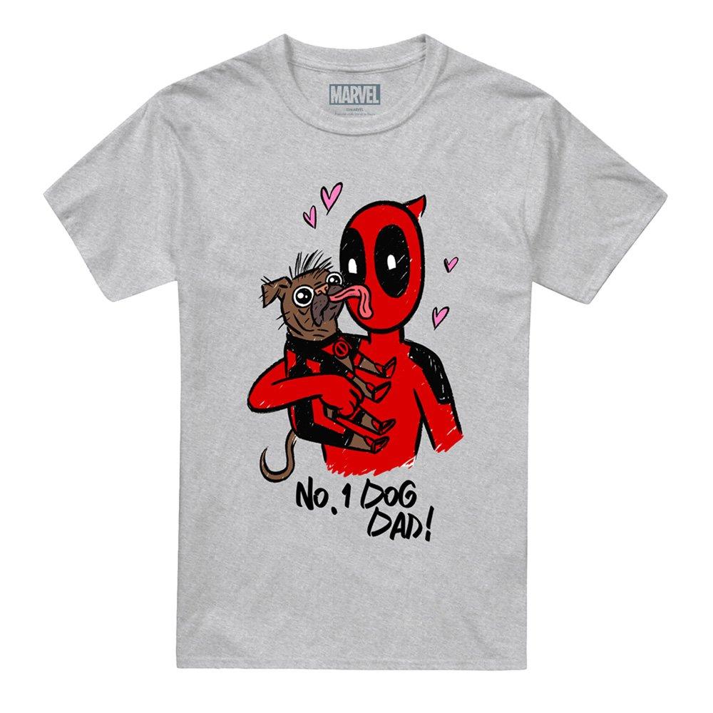Grey - Marvel - Deadpool & Wolverine Deadpool Dogpool No.1 Dog Dad - 4