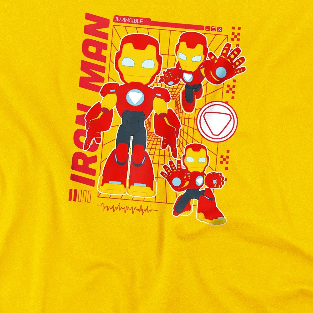 Yellow - Marvel - Iron Man & His Awesome Friends Iron Man Schematic - 2