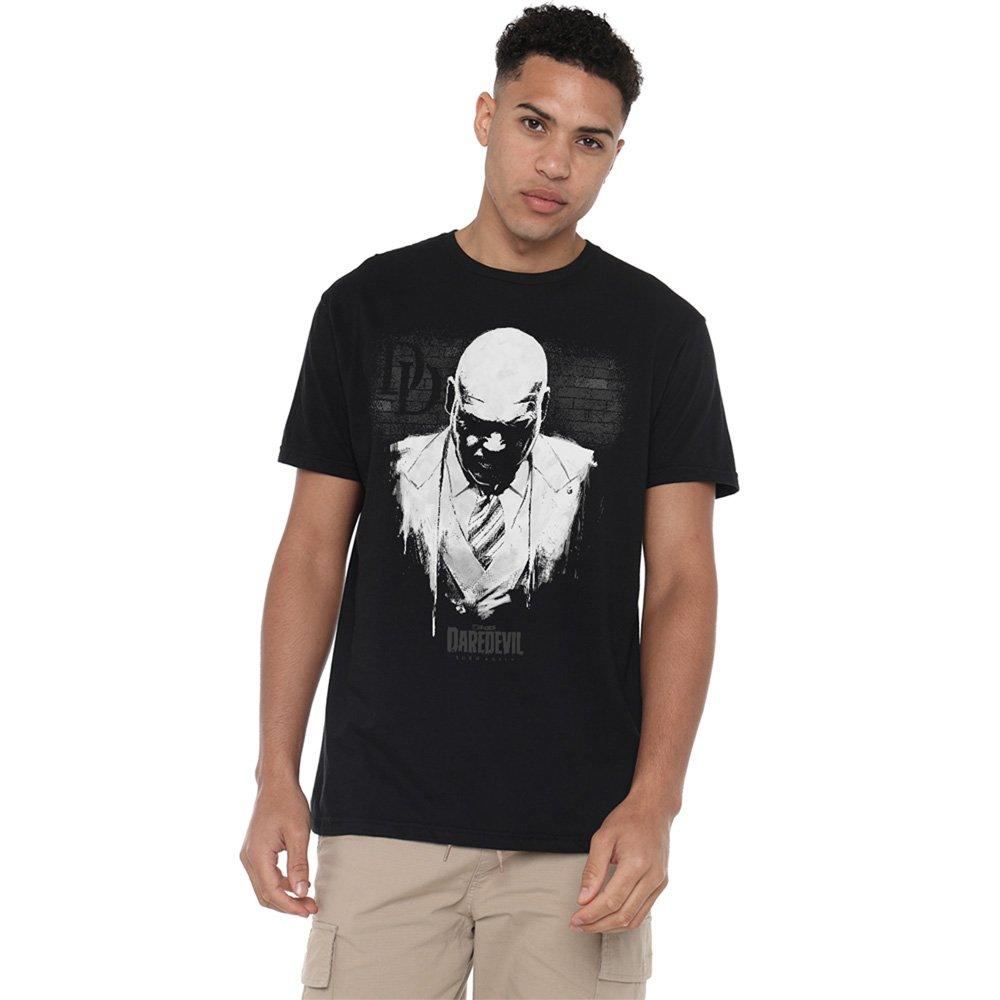 Black - Marvel - Daredevil Mayor Fisk Kingpin Paint T Shirt Black - 1
