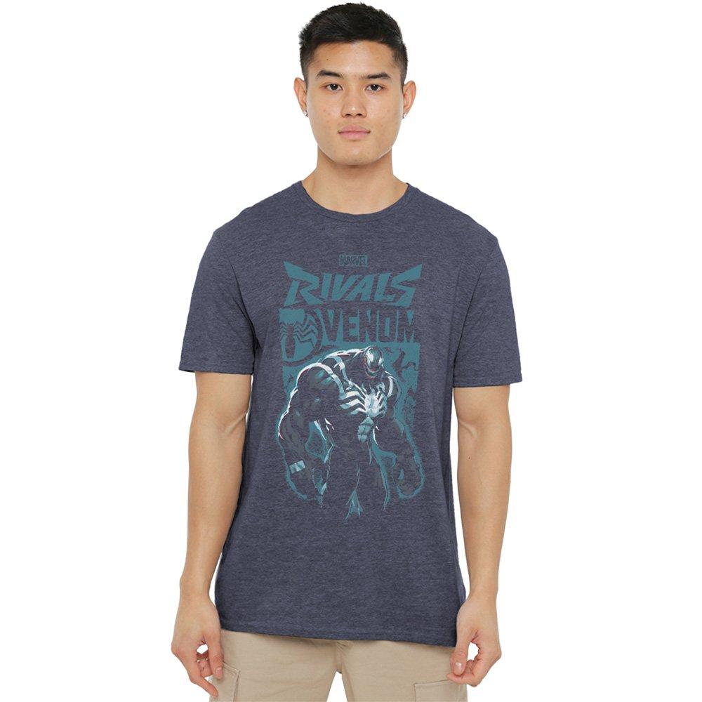 Marvel Men's Rivals Vanguard Symbiote Venom Trend T-Shirt Heat - Navy - 3XL