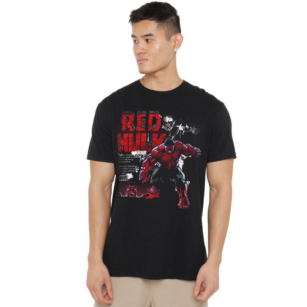 Black - Marvel - Captain America Brave New World Red Hulk Rage T-Sh - 1