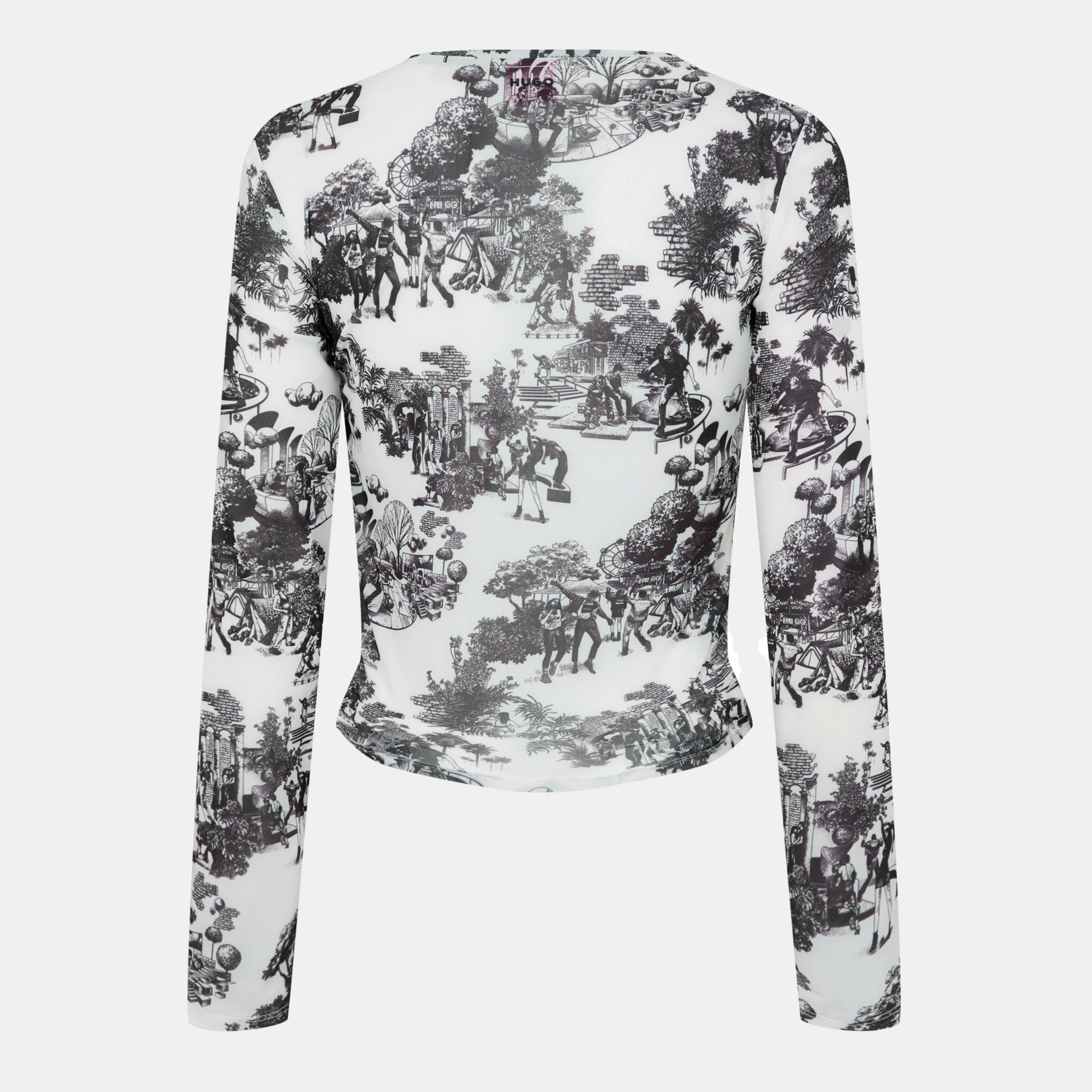 Open Misc 980 - Hugo - Women's Cropped Crop Tops - 2