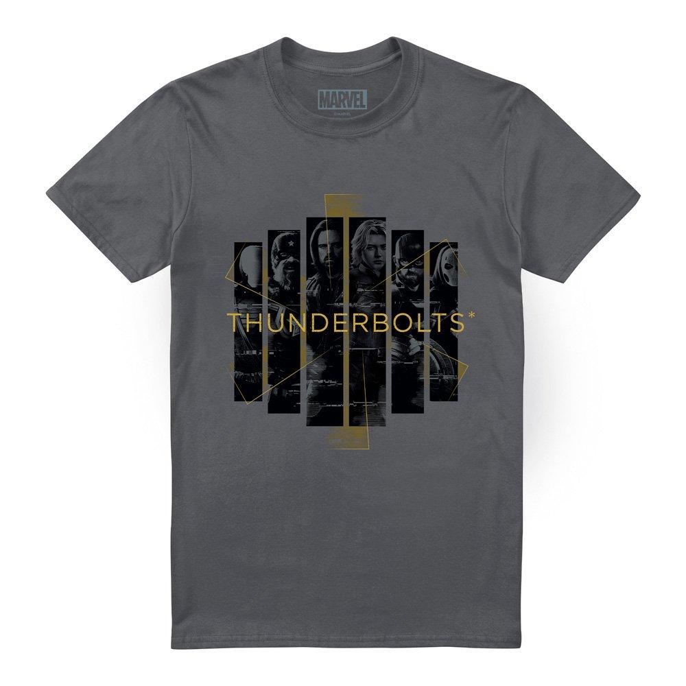 Charcoal - Marvel - Thunderbolts Team Asterisk T-Shirt Charcoal - 4