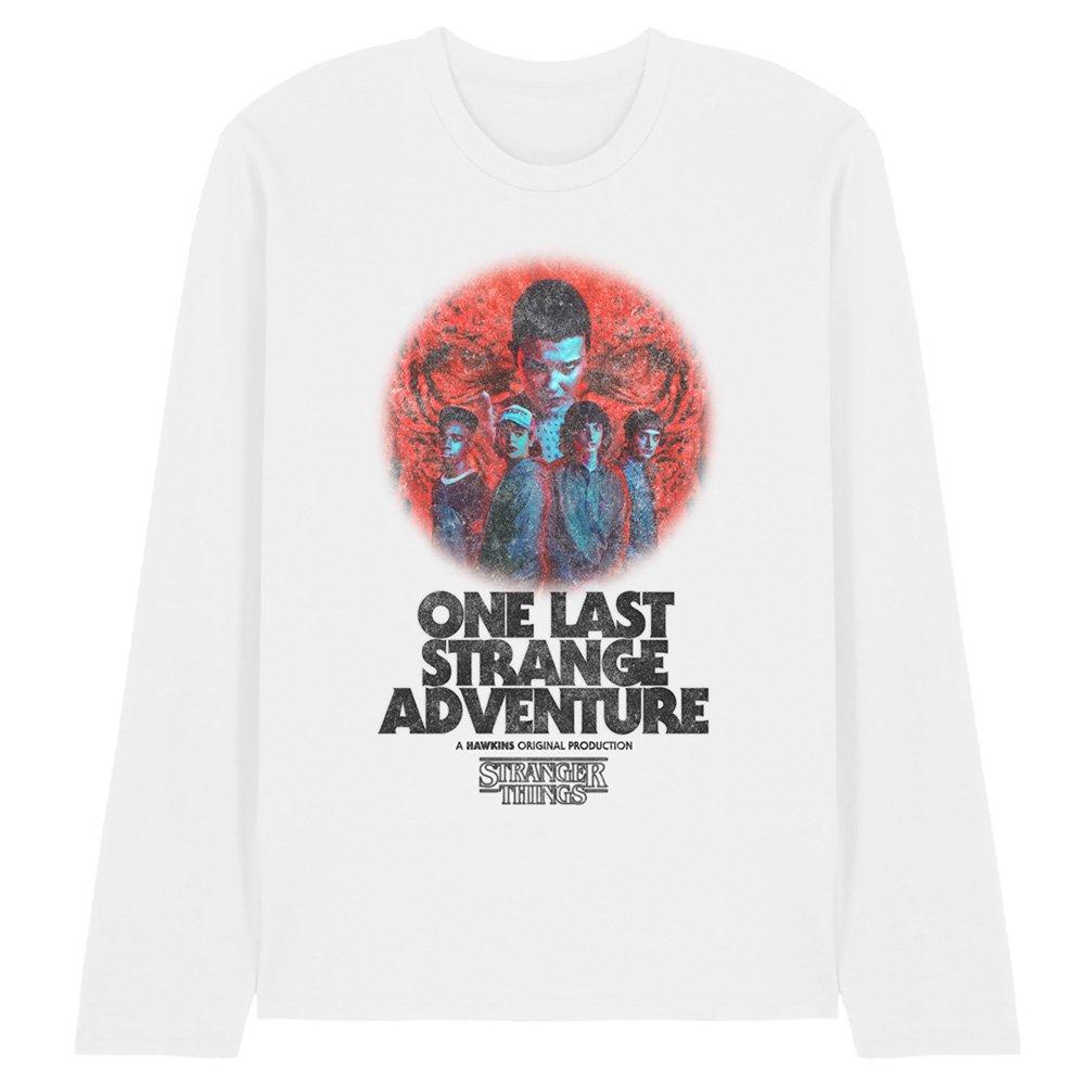 White - Stranger Things - Stranger Things One Last Adventure Poster Long Sle - 1