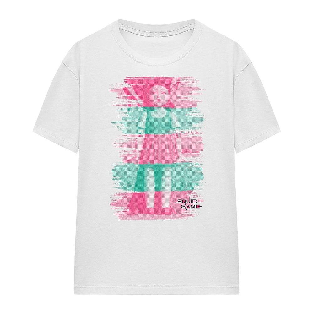 White - Squid Game - Squid Game YoungHee Red Light Green Light Ladies T - 4