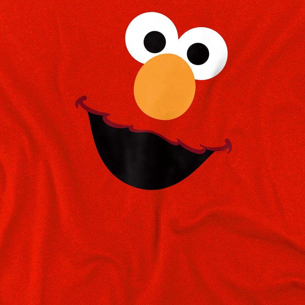 Red - Sesame Street - Elmo Face T-Shirt - 2