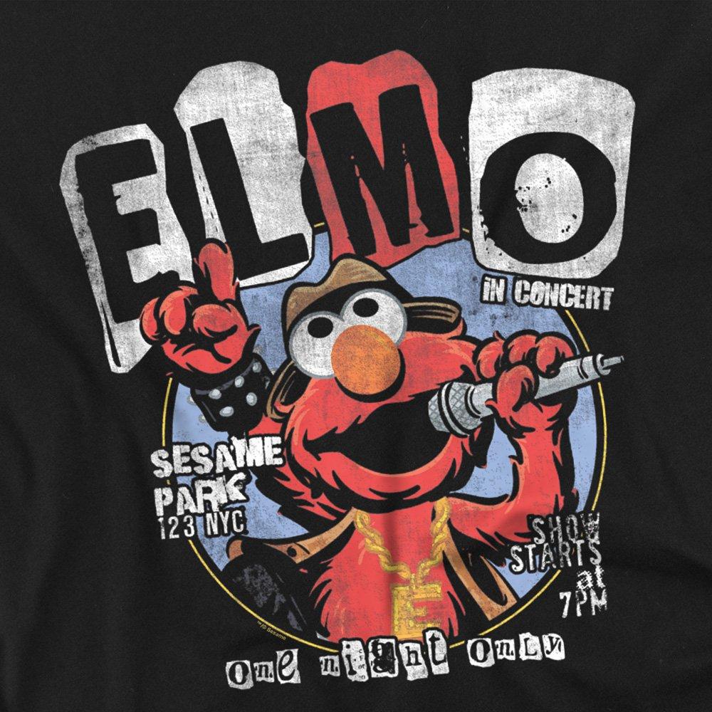 Black - Sesame Street - Elmo In Concert Tee T-Shirt Black - 2