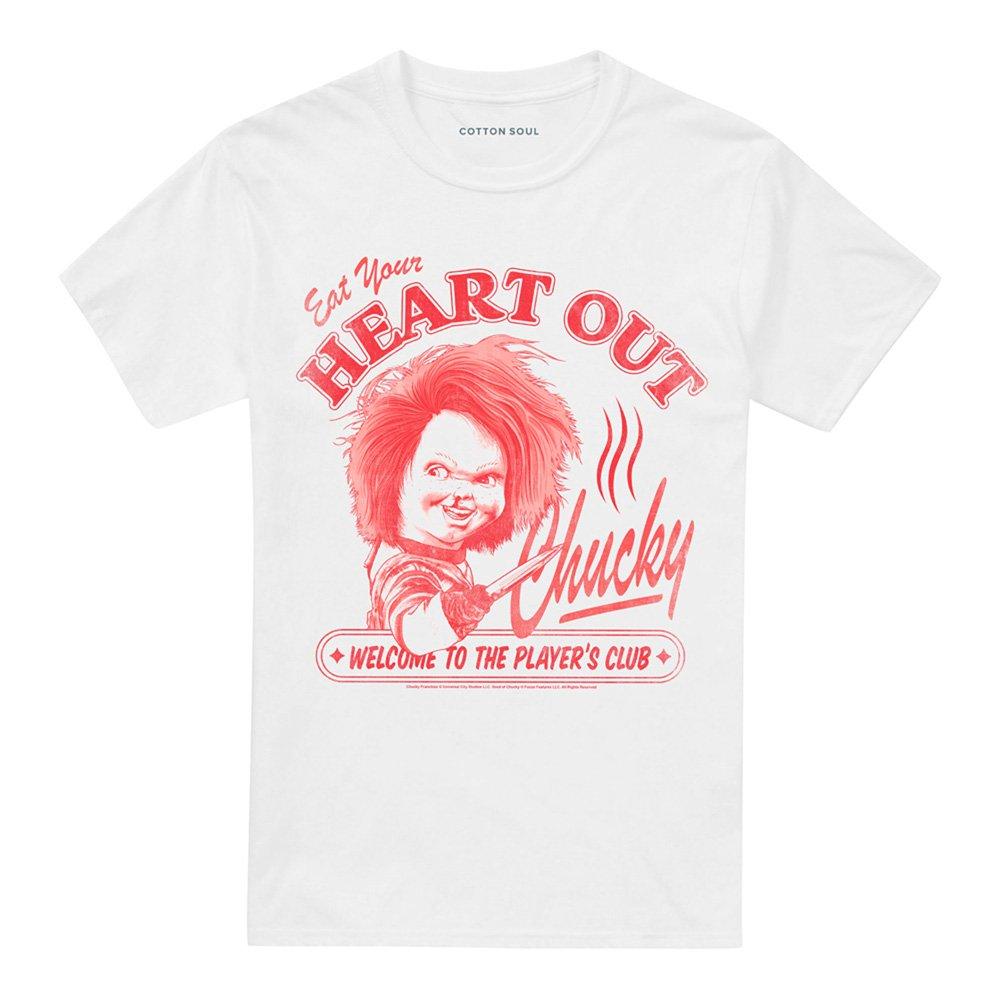 White - Universal - Chucky Eat Your Heart Out T-Shirt White - 4
