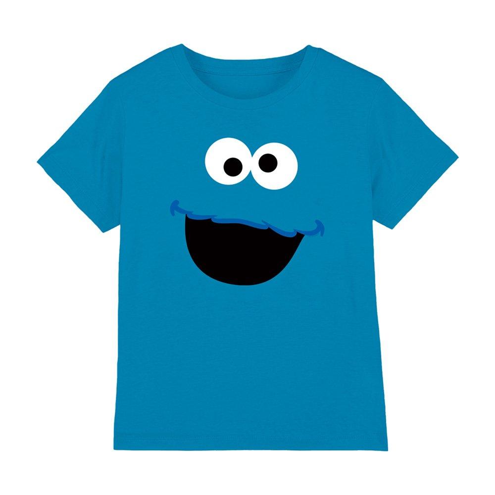 Blue - Sesame Street - Cookie Monster Face T-Shirt - 1