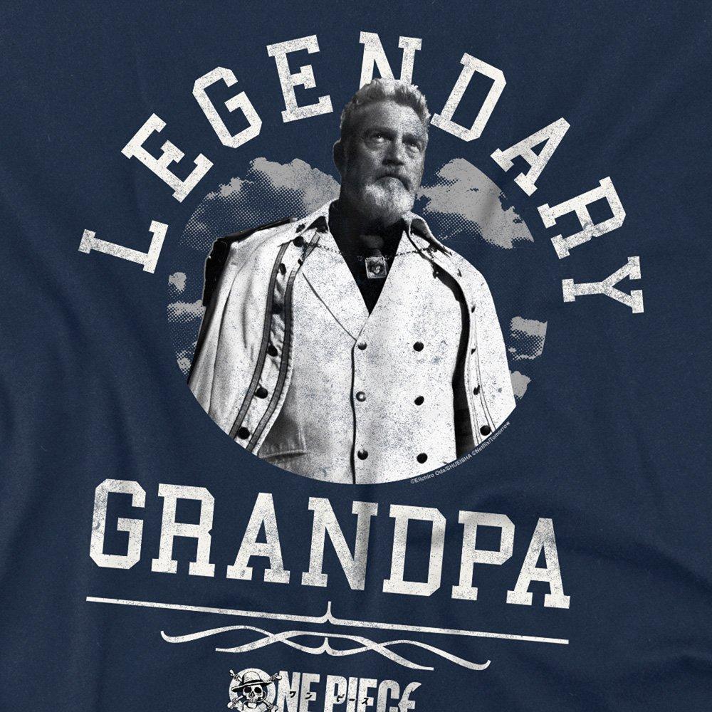 Navy - One Piece - One Piece Season One Legendary Grandpa T-Shirt Na - 2