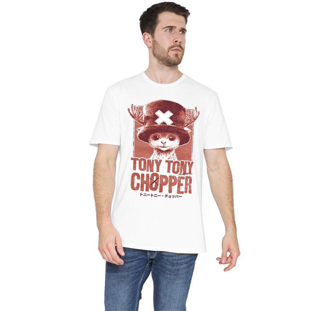 White - One Piece - Chopper Tonal Portrait T-Shirt White - 1