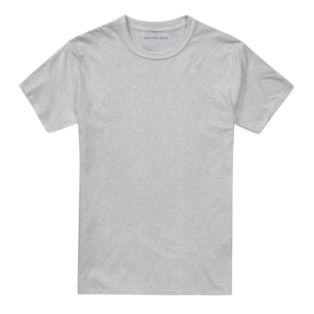 Grey - One Piece - Chopper Face (Back Print) T-Shirt Heather Grey - 4