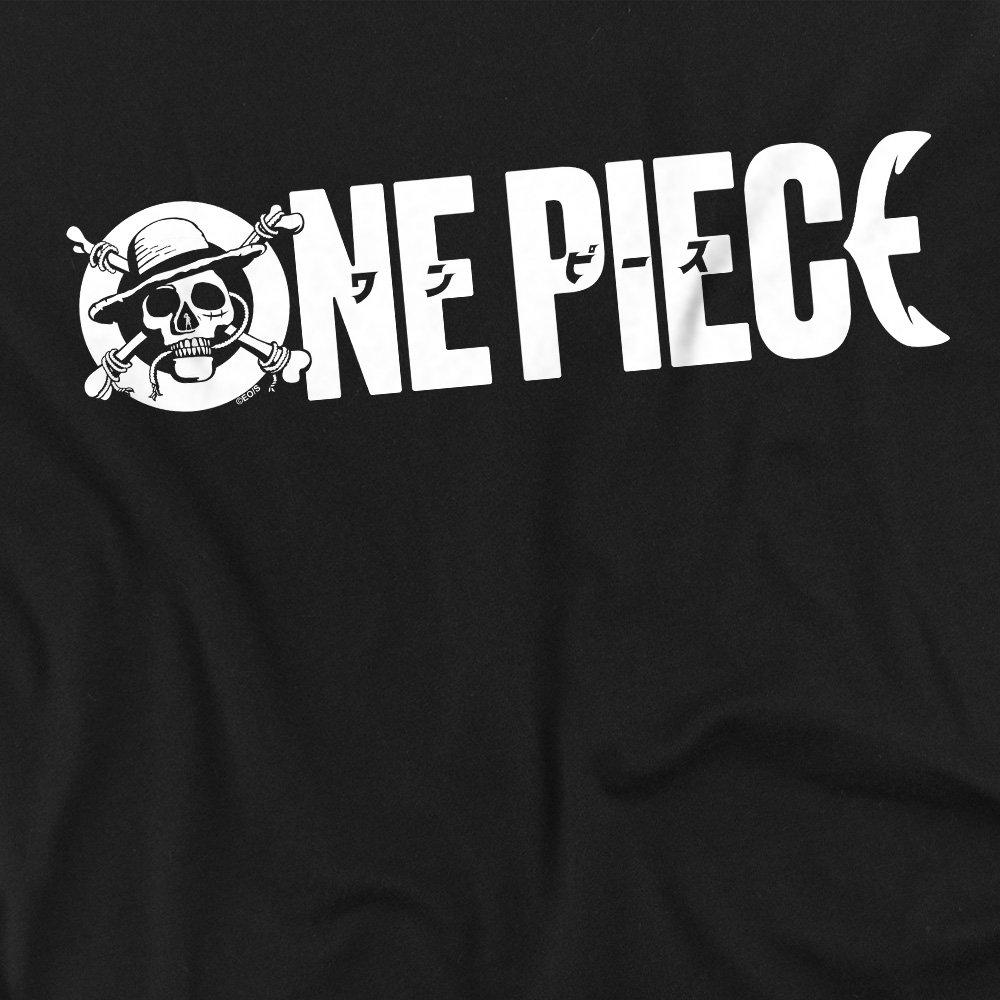 Black - One Piece - One Piece Mono Logo T Shirt Black - 2