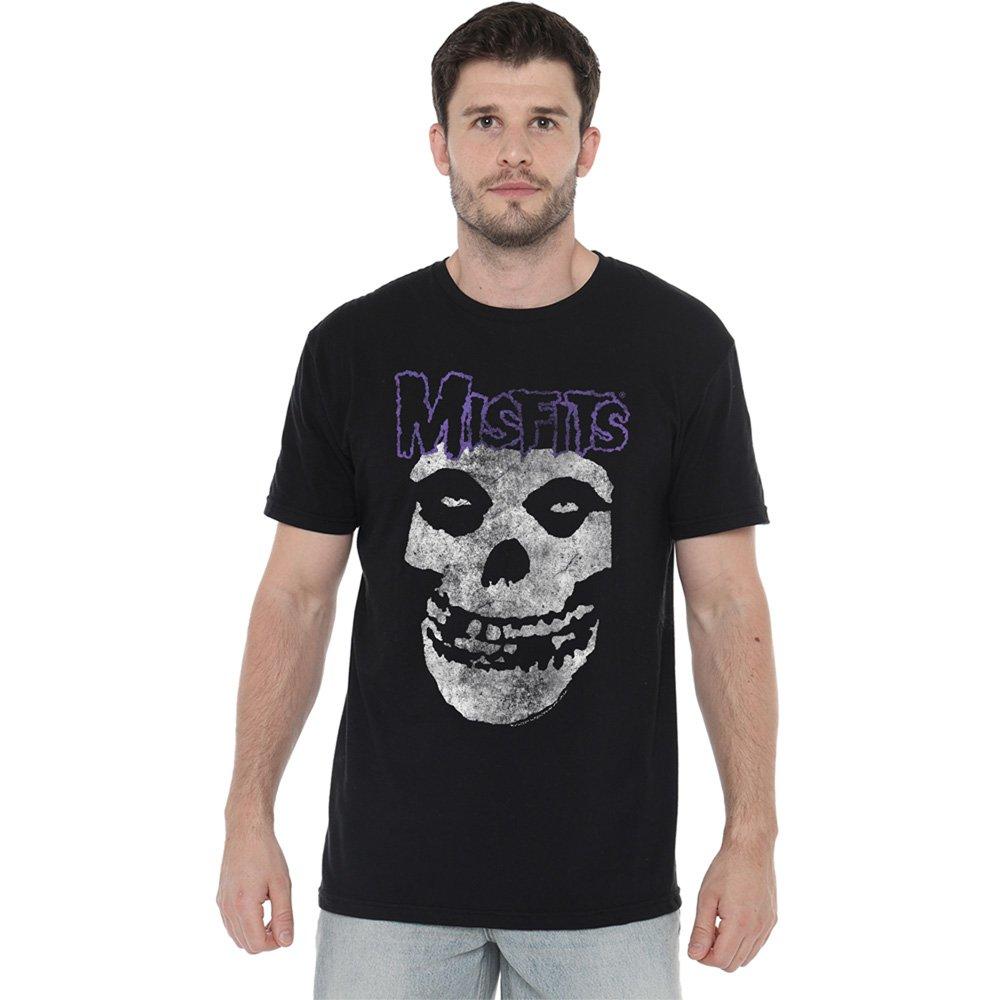 Misfits Men's - Skull Logo T-Shirt Black - 5XL