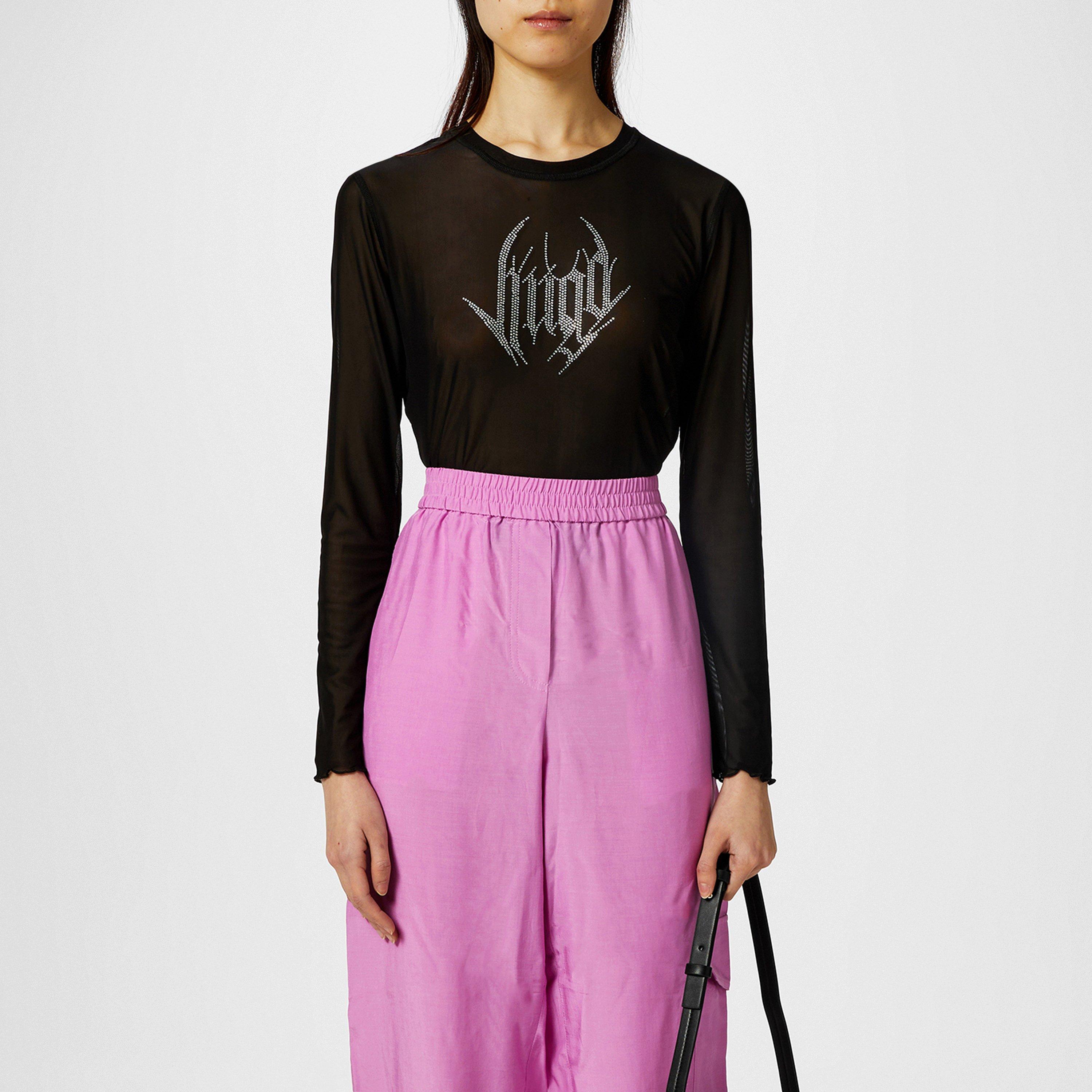 Black 001 - Hugo - Darocka Mesh Top - 3