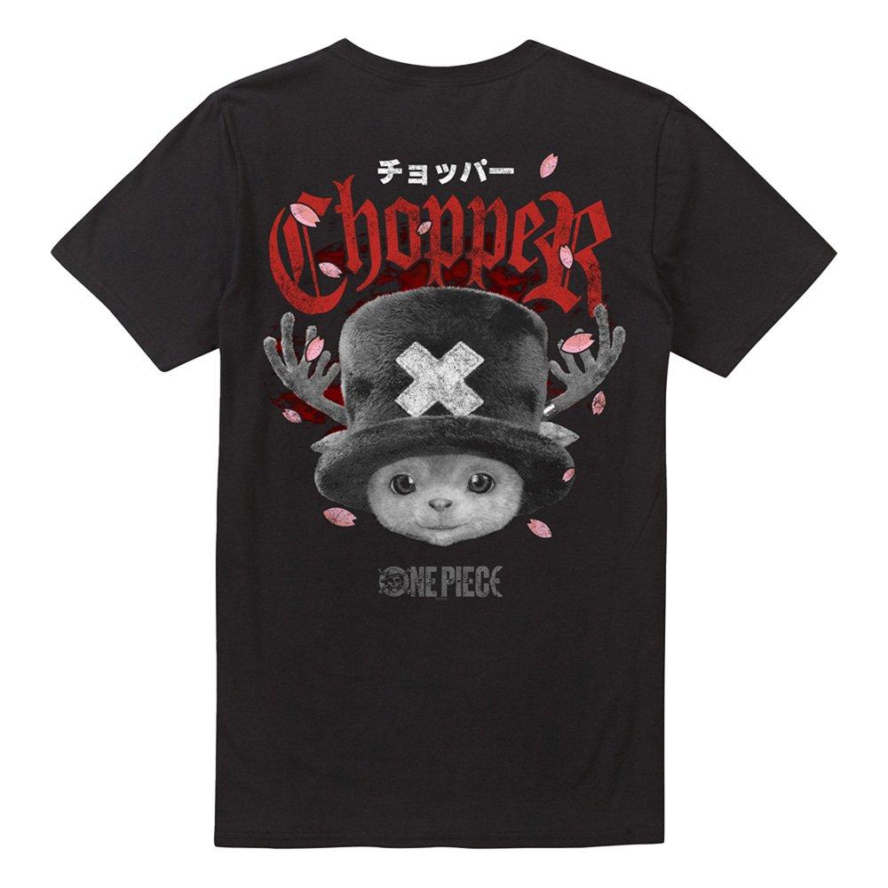 Black - One Piece - Chopper Heavy Metal (Back Print) T-Shirt Black - 5